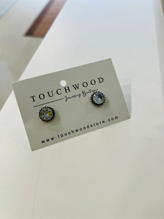 Aurora Stone Studs