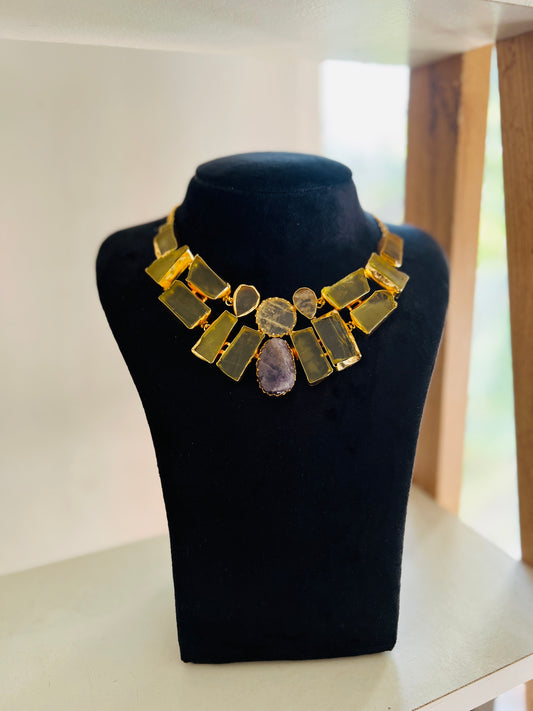 Golden Aura Necklace - Neckpiece