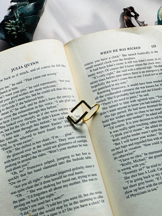 GeoCharm Adjustable Ring
