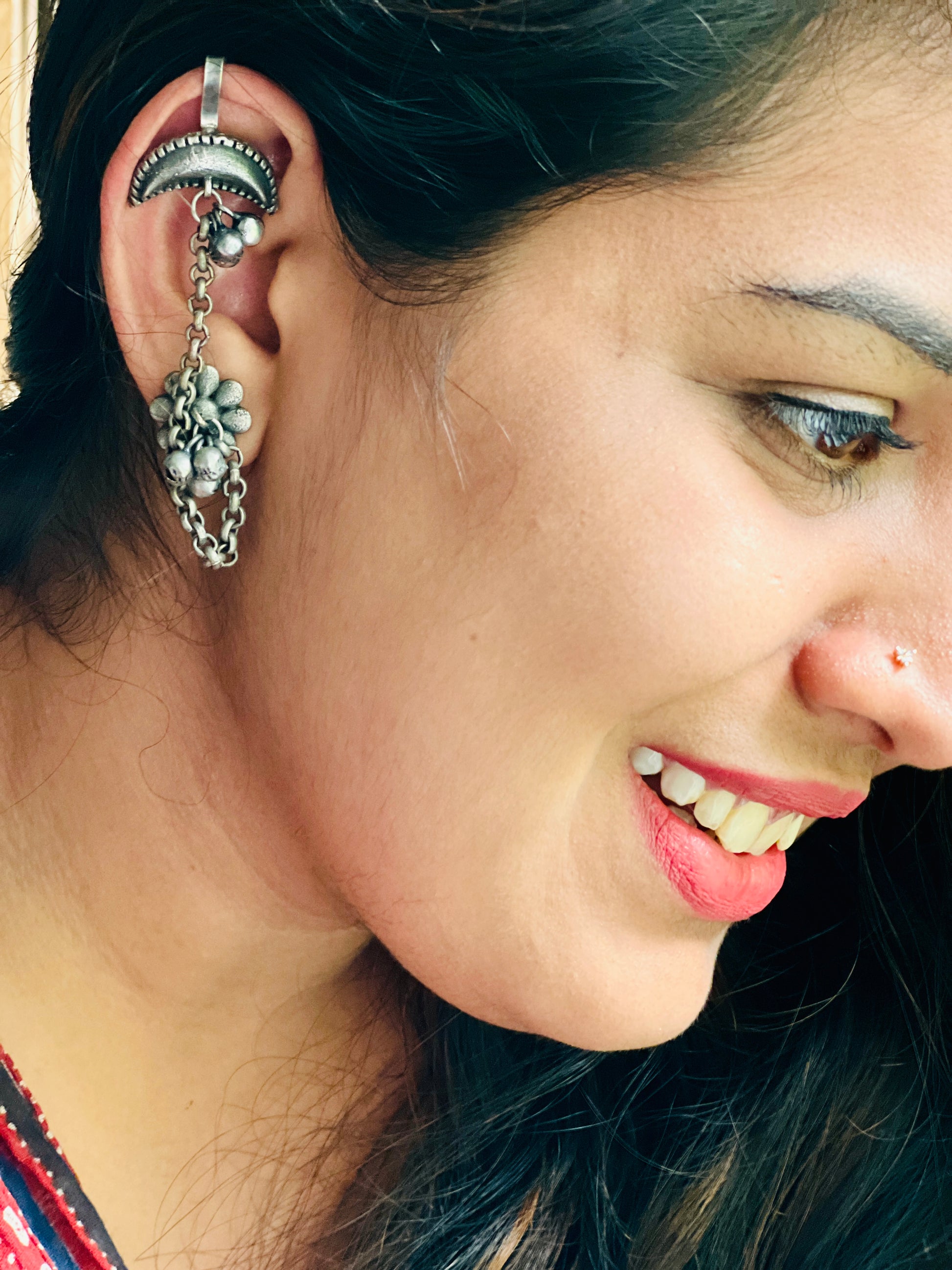 Aurea Hoop Cuff - Earrings