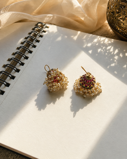 Vasudha Kemp Jhumkas