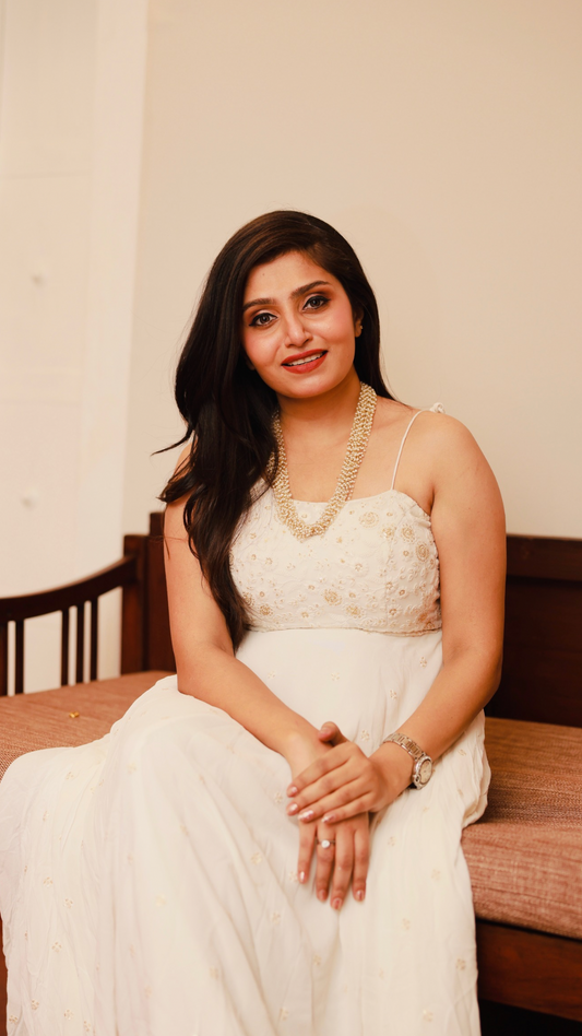 Pearl Layer Maala - Neckpiece