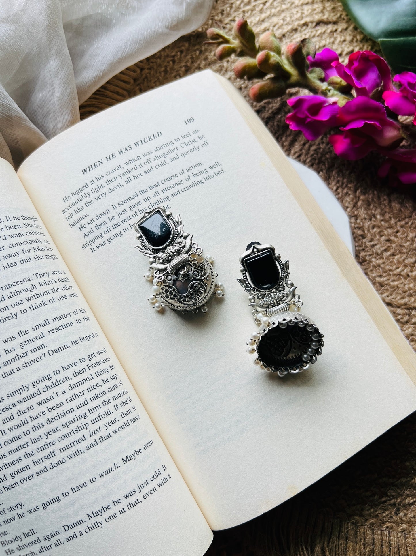 Noor Jhumka - Earrings