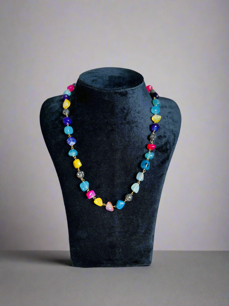 Vibrant Rasa Maala - Neckpiece