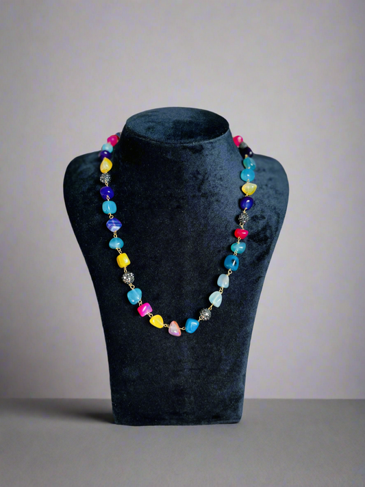 Vibrant Rasa Maala - Neckpiece