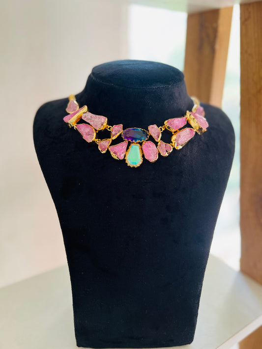 Auric Prism Necklace - Neckpiece