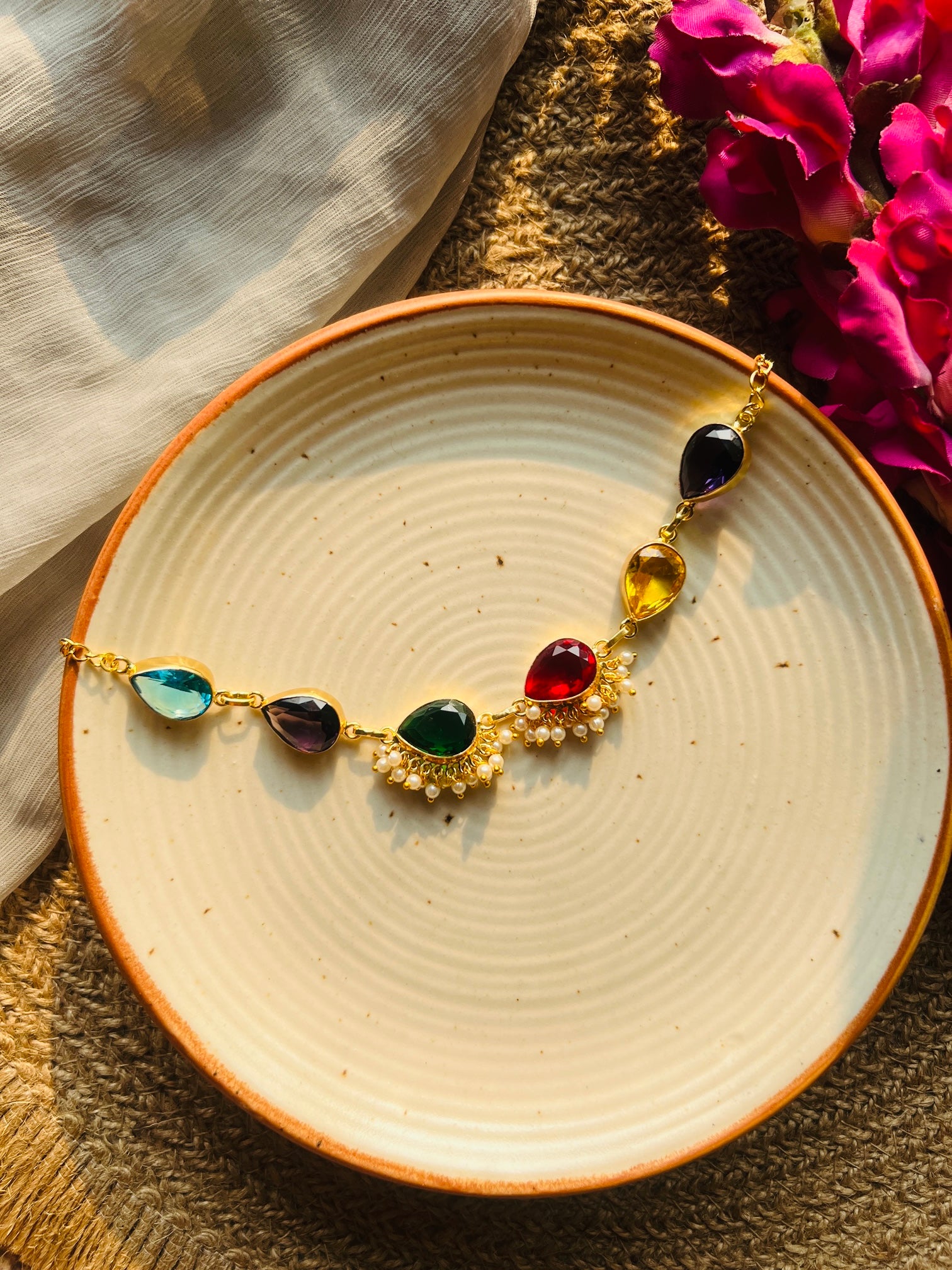 Ruhani Stone Choker - Neckpiece