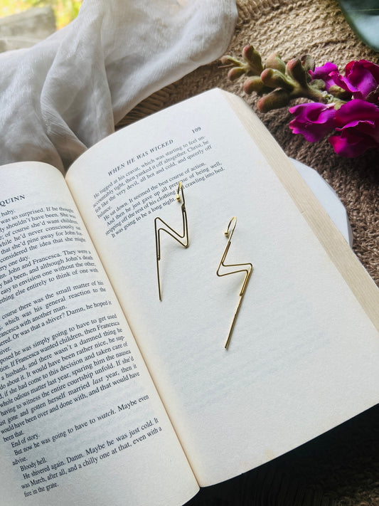 Zig Luxe Cuffs - Earrings