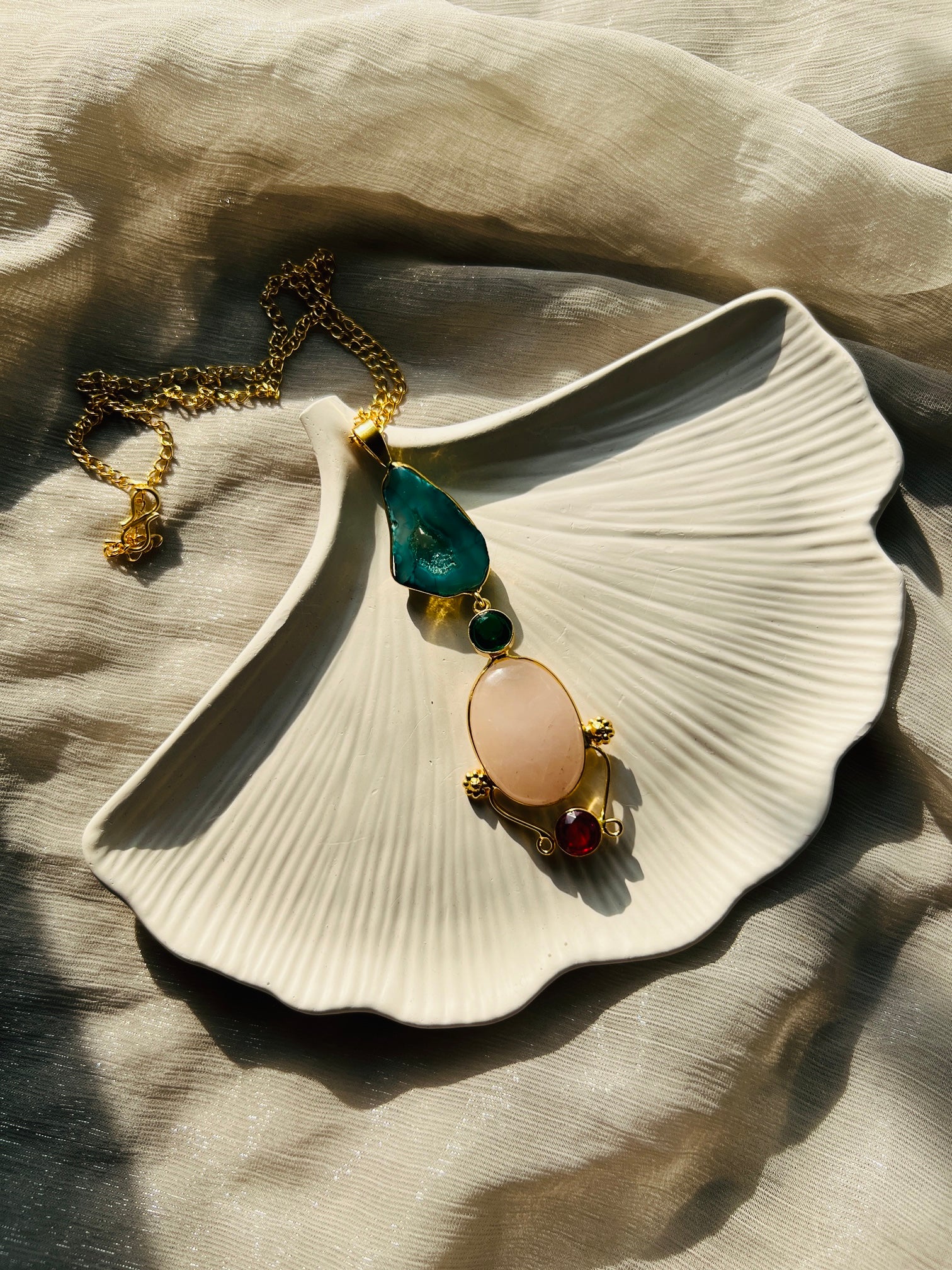 Long Pendant Neckchain - Neckpiece