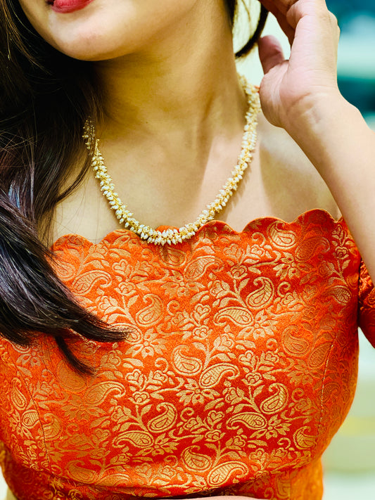 Pearl Blossom Luxe Necklace
