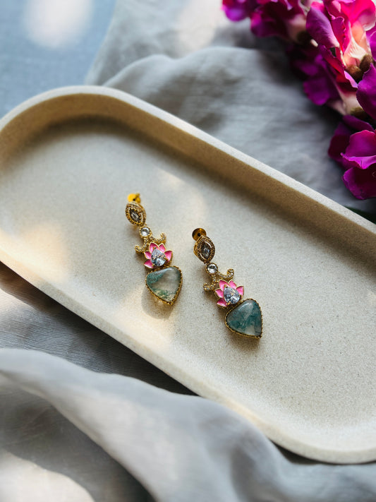 Zariya Lotus Danglers