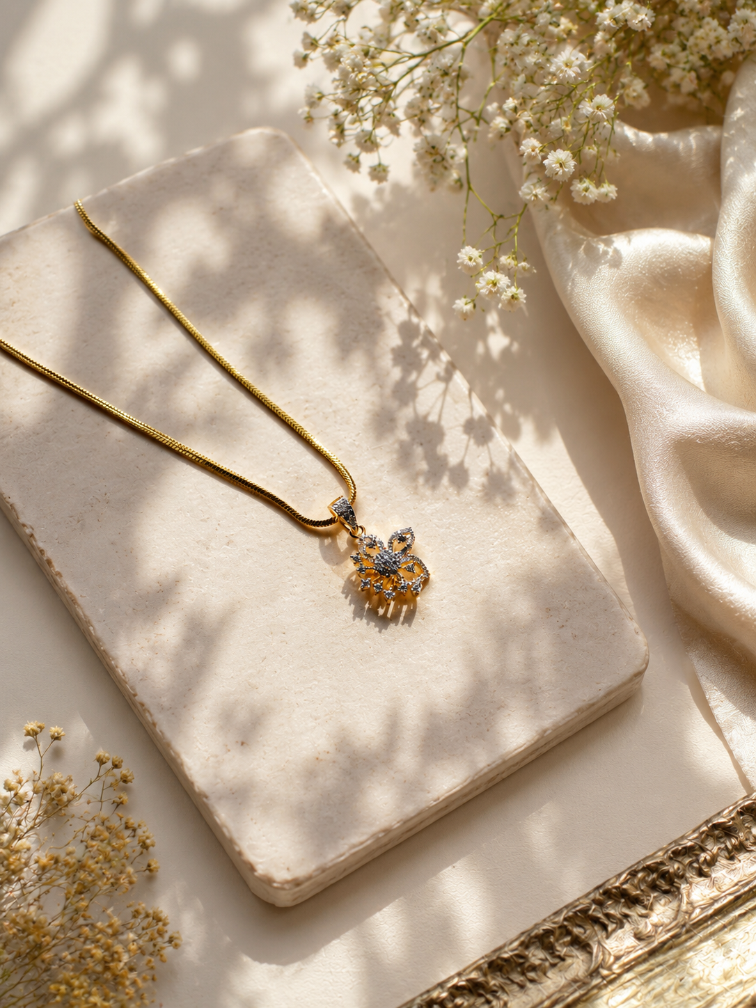 Twinkle Bloom Pendant Set