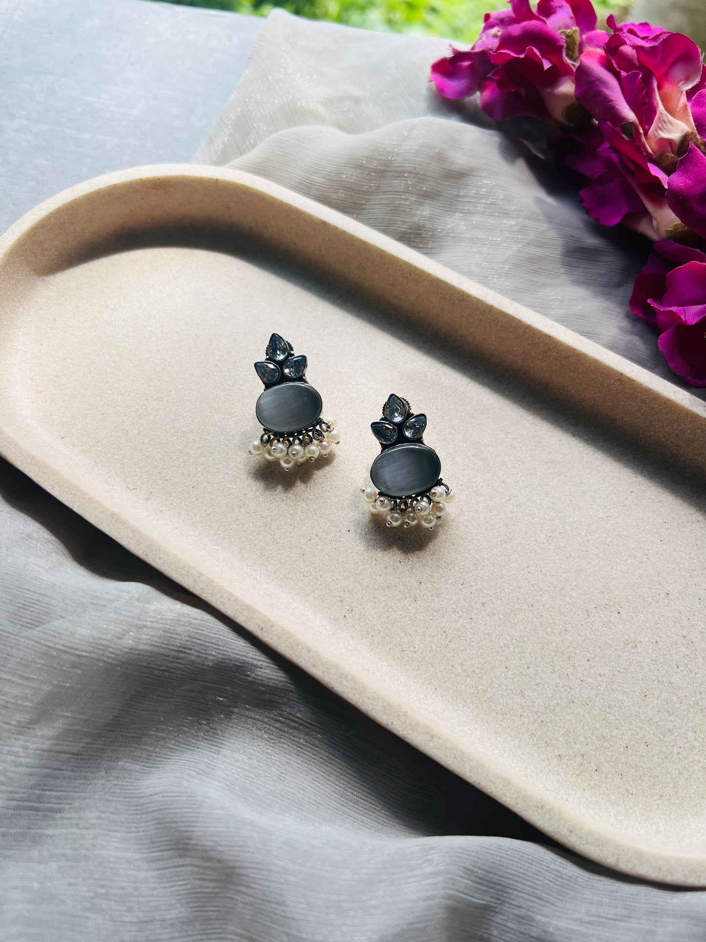 Pearl Bloom Studs