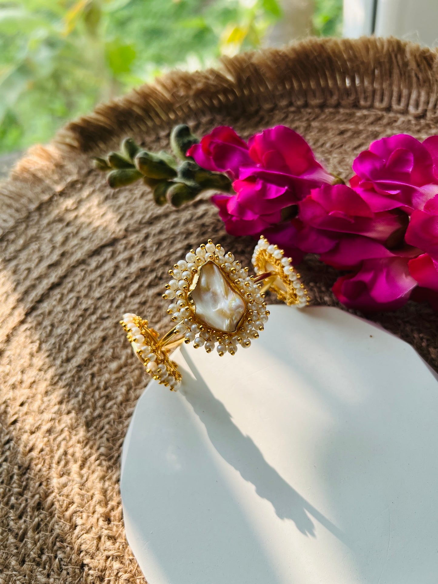 Tri Baroque Statement Bangle