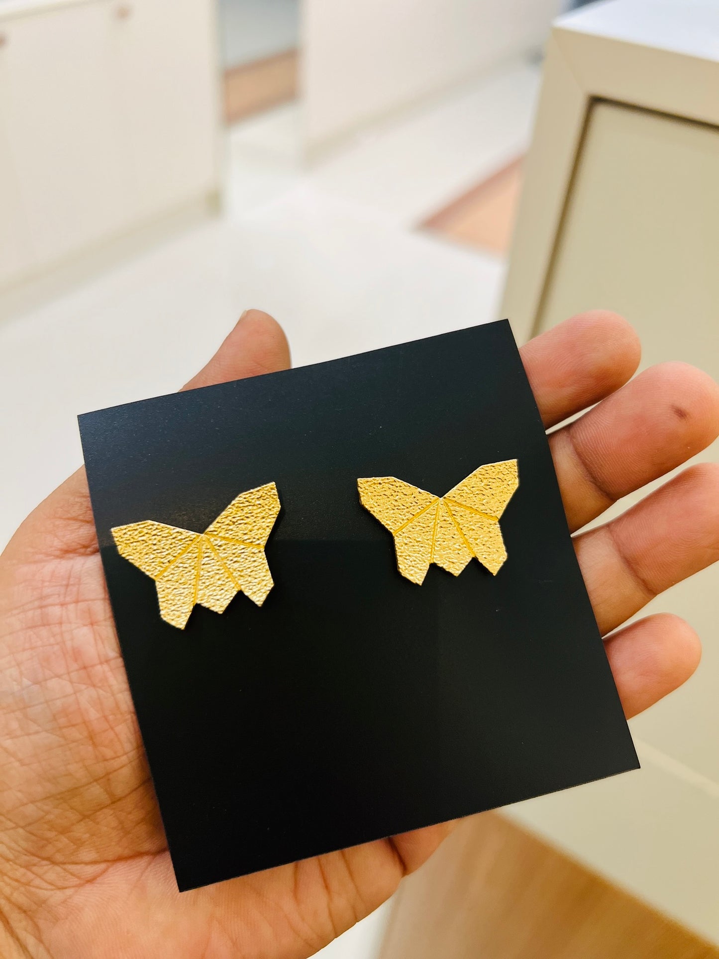 Golden Flutter Earrings