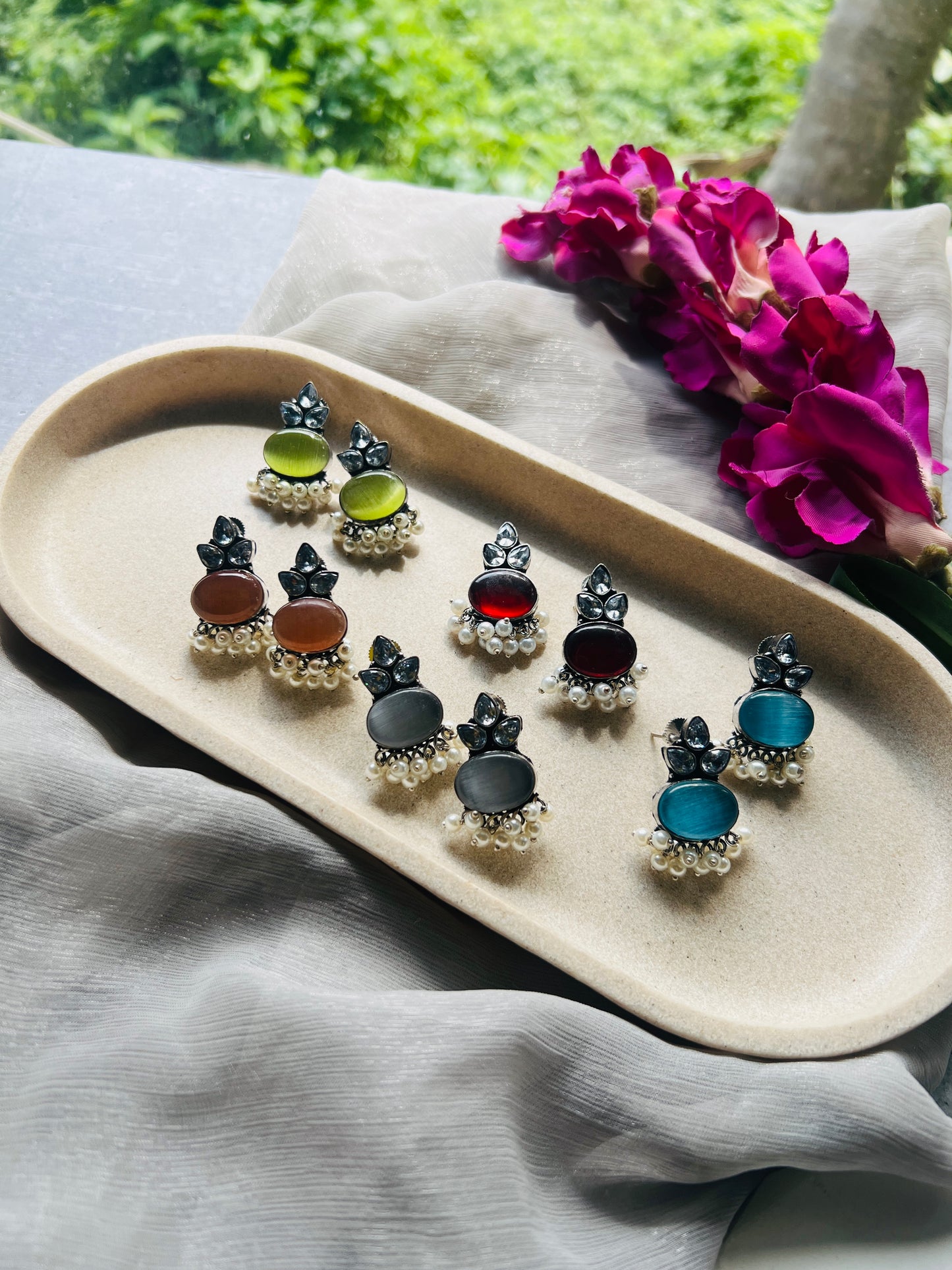 Pearl Bloom Studs