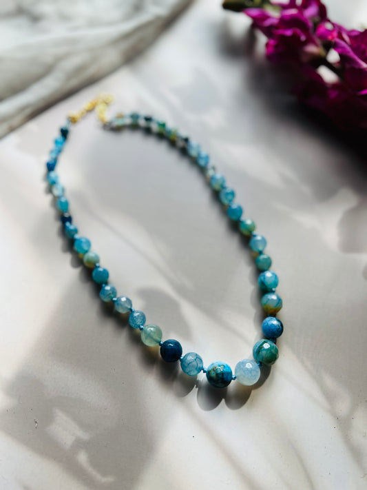 Elysian Marble Charm Neckpiece - Neckpiece