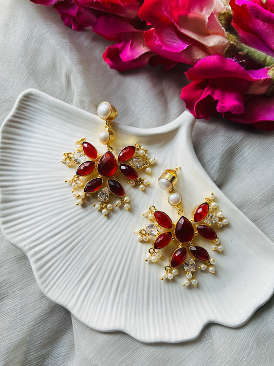 Flower Blooms - Earrings