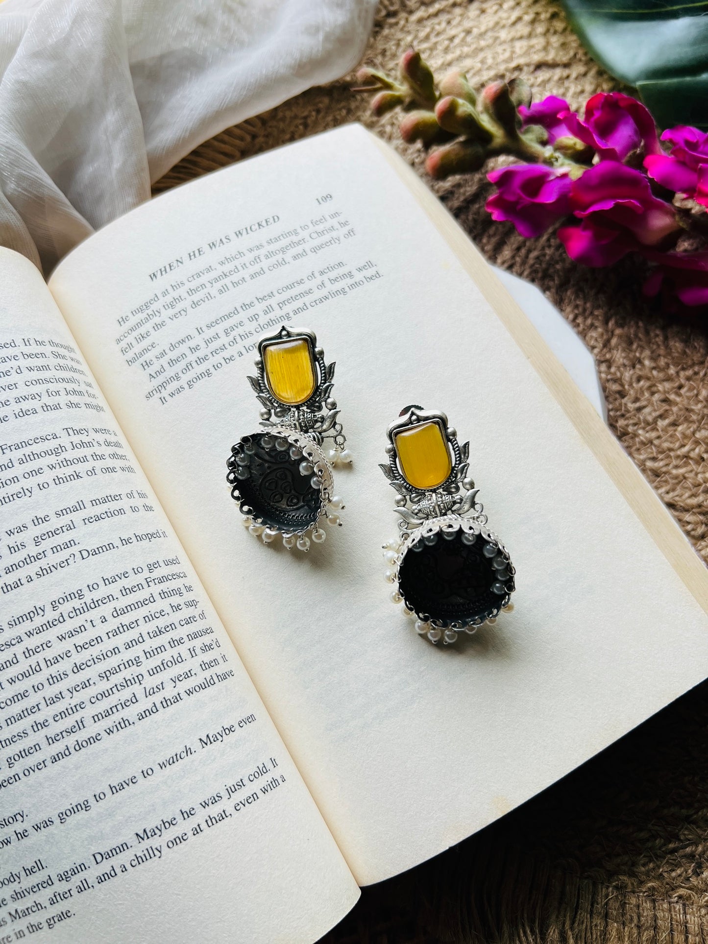 Noor Jhumka - Earrings