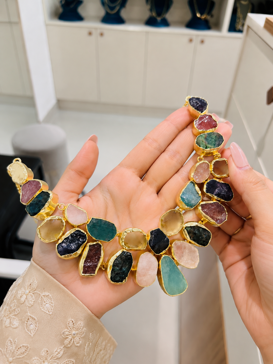 Aurora Mosaic Necklace