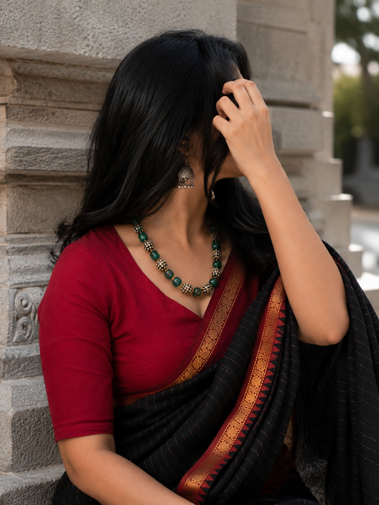 Emerald Eclipse Necklace