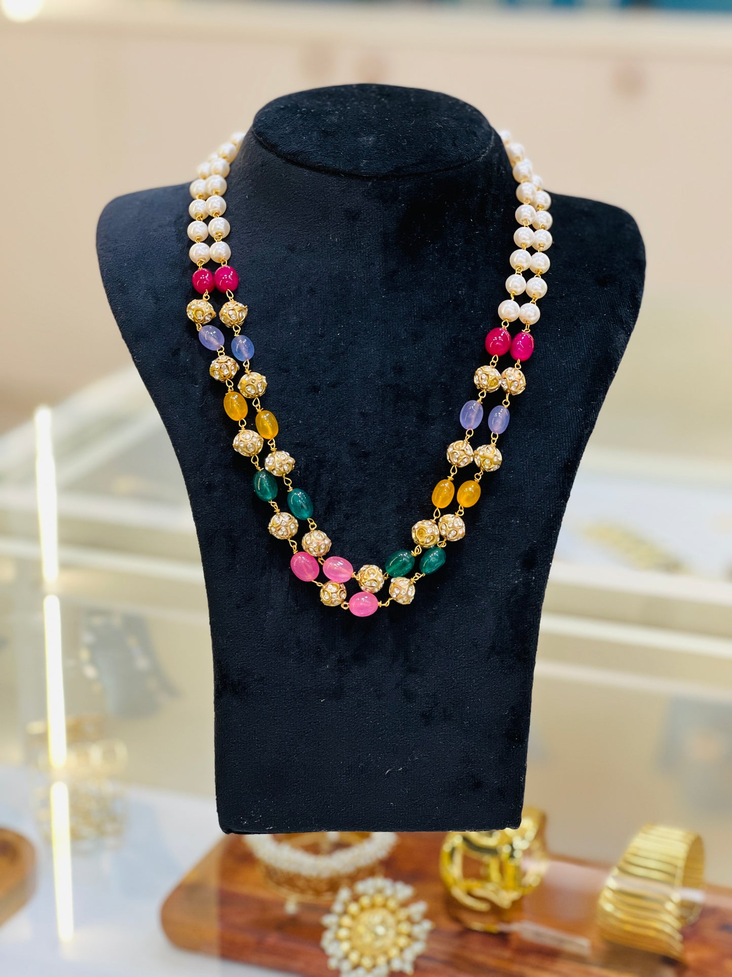 Tropical Pearl Melody Necklace