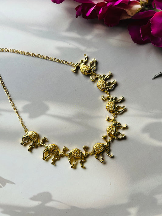 Desert Charm Camel Choker Set