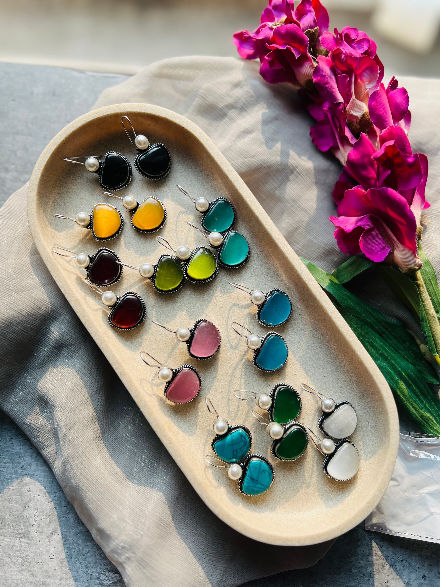Glow Stone Earrings