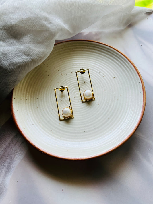 The Marcelline Pearl Earrings