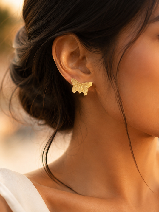 Golden Flutter Earrings
