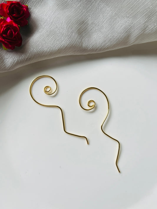 SHRIMP EARRINGS - Earrings