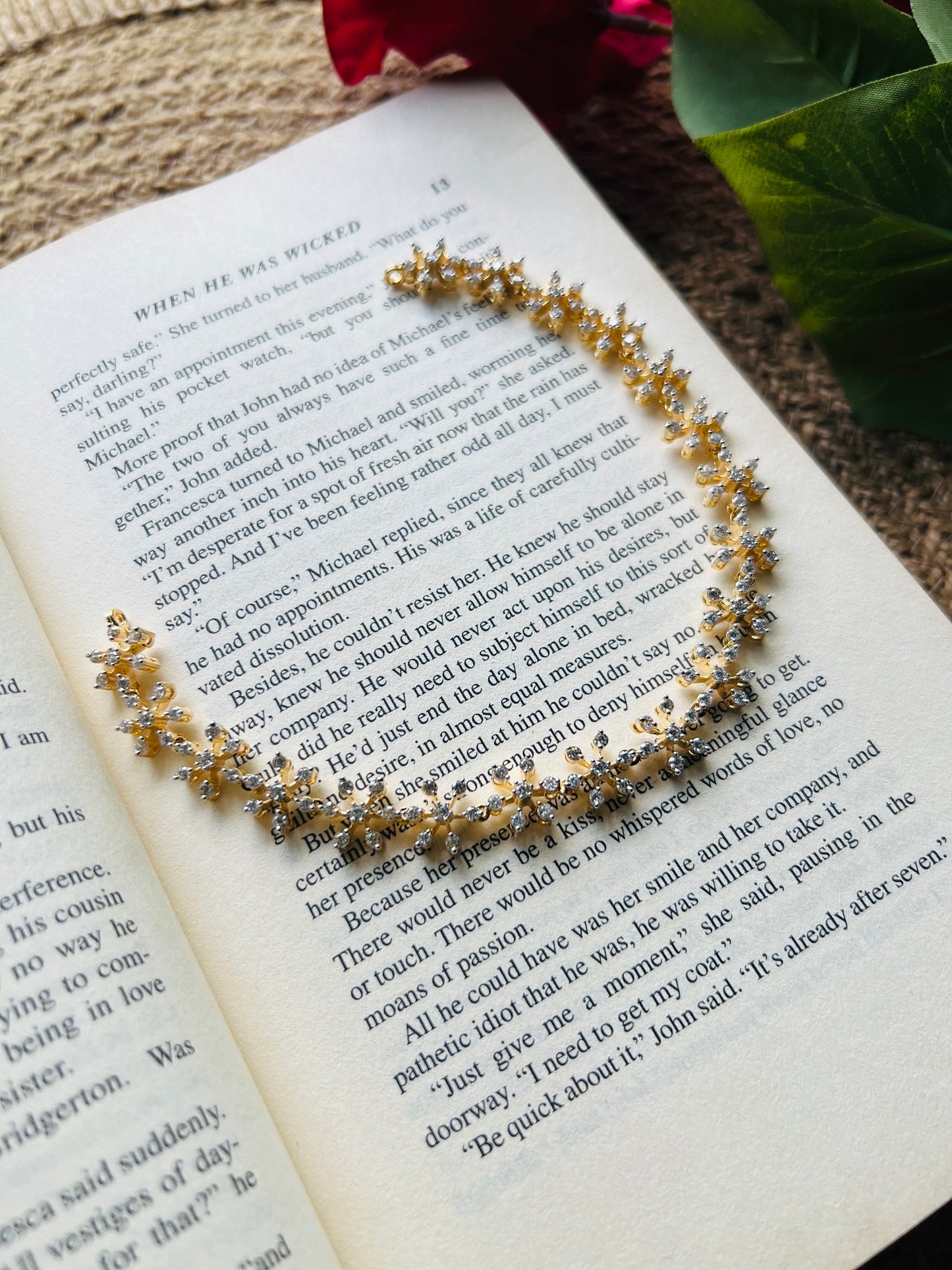 Crystal Blossom Necklace