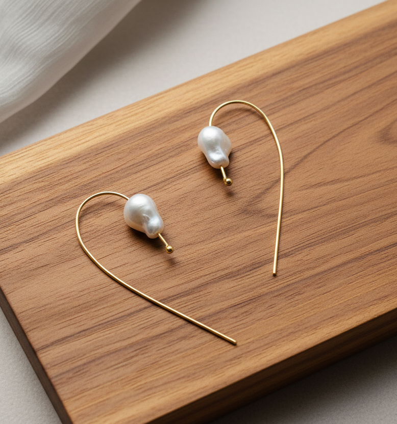 Soft Glow Pearl Earrings