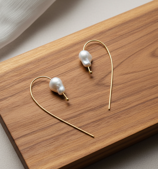 Soft Glow Pearl Earrings