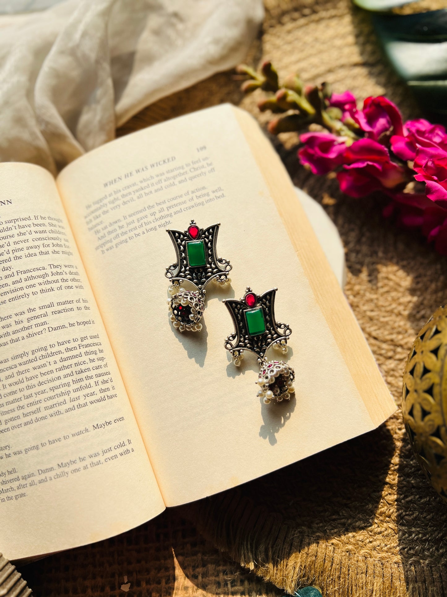 Raagtaarini Jhumka - Earrings