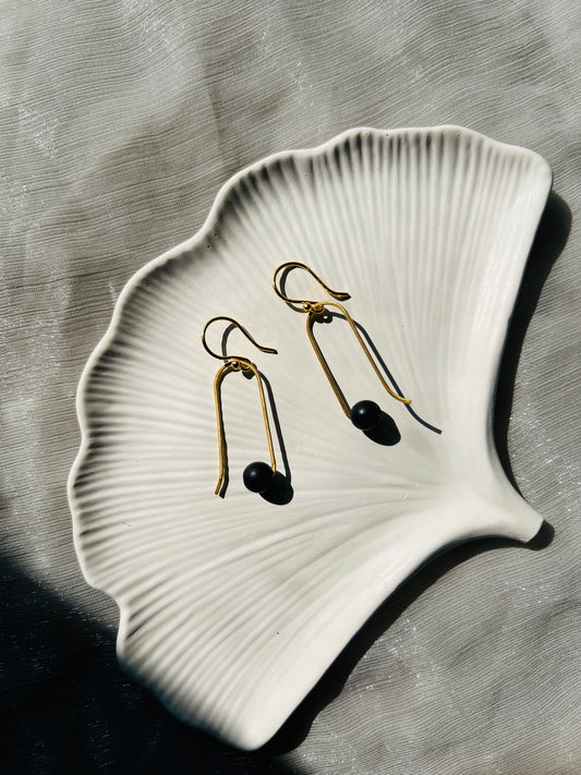 Simple Long Hoops - Earrings