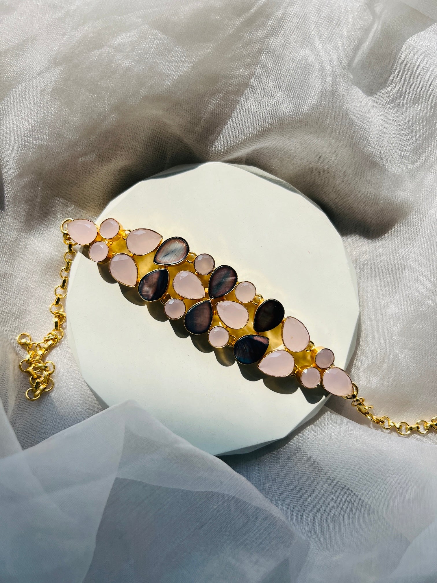 Blush Twilight Choker - Neckpiece