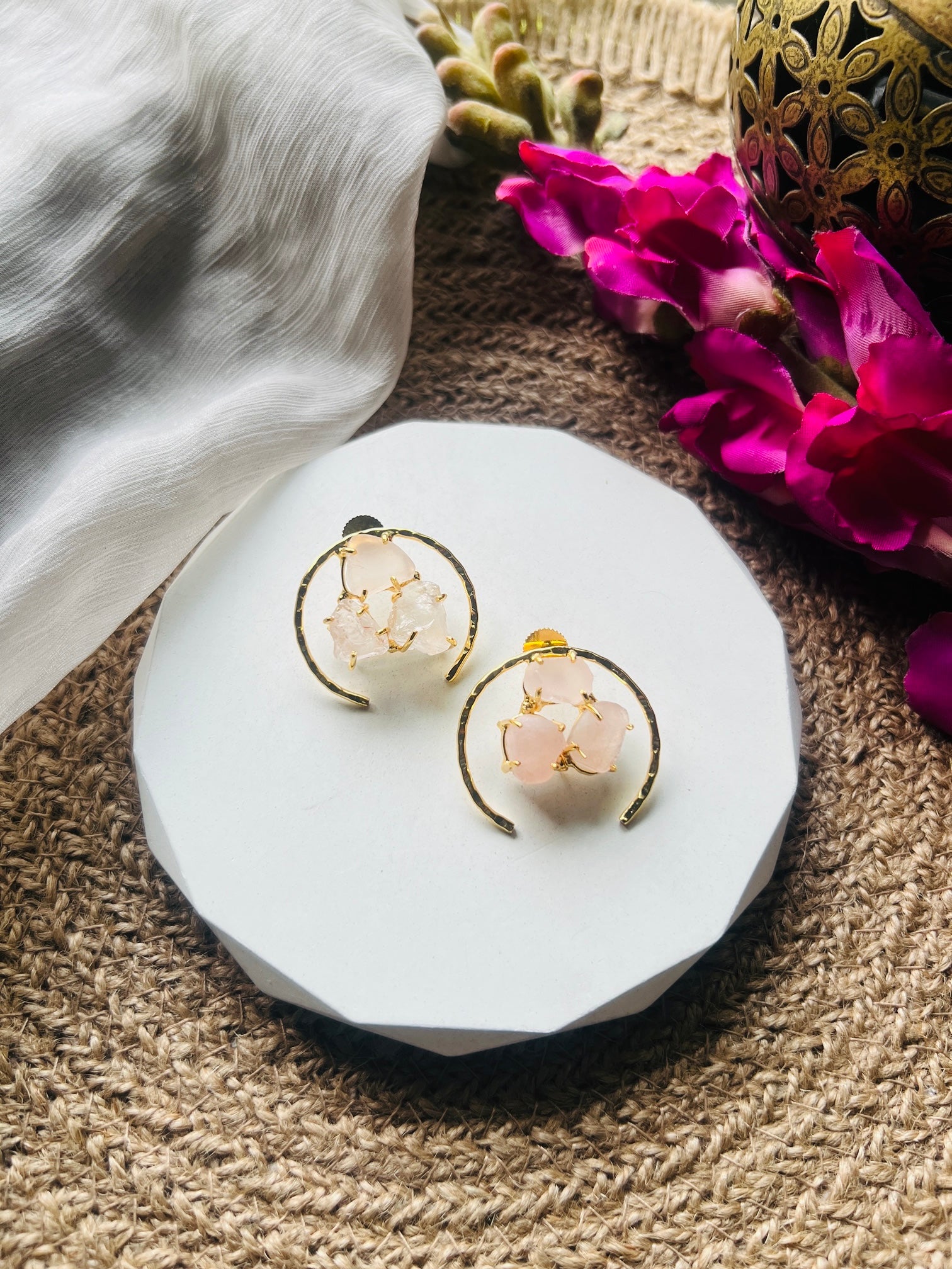 Trio Luxe Studs - Earrings