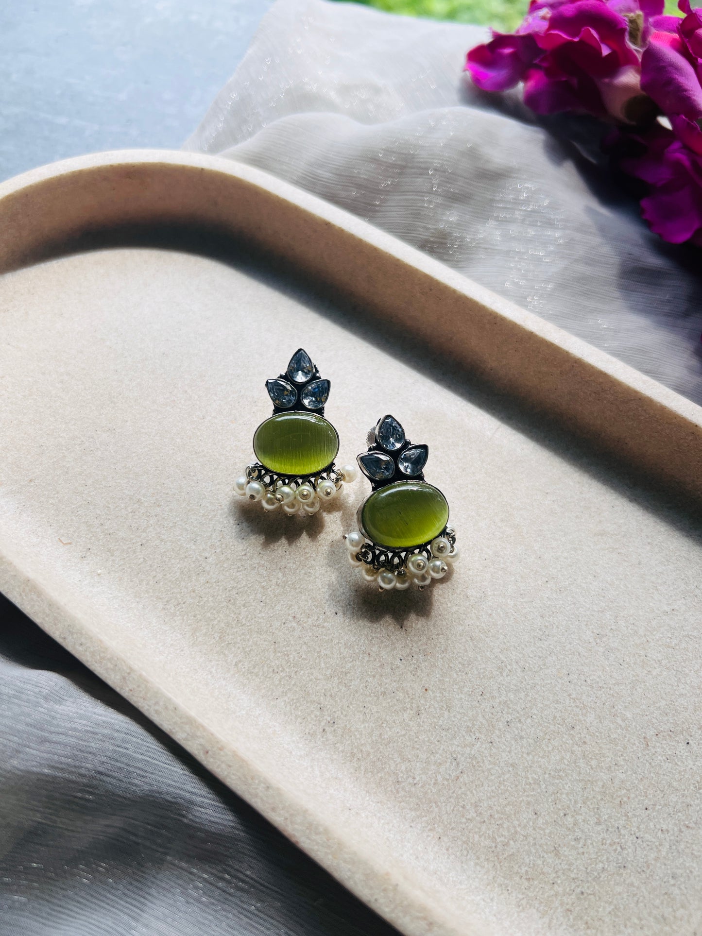 Pearl Bloom Studs