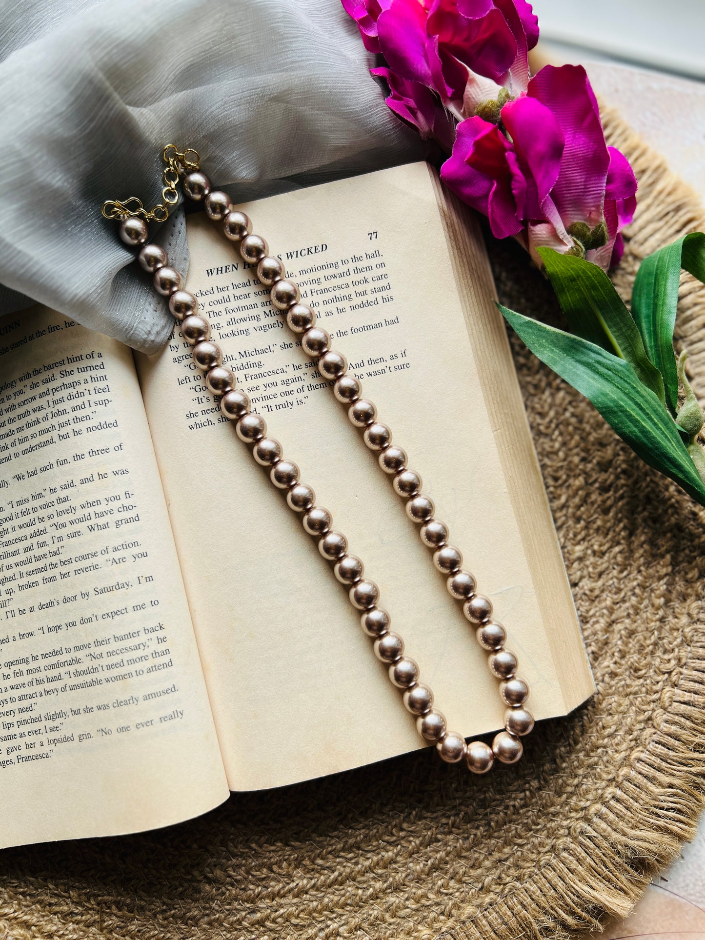 Eternal Pearl Necklace