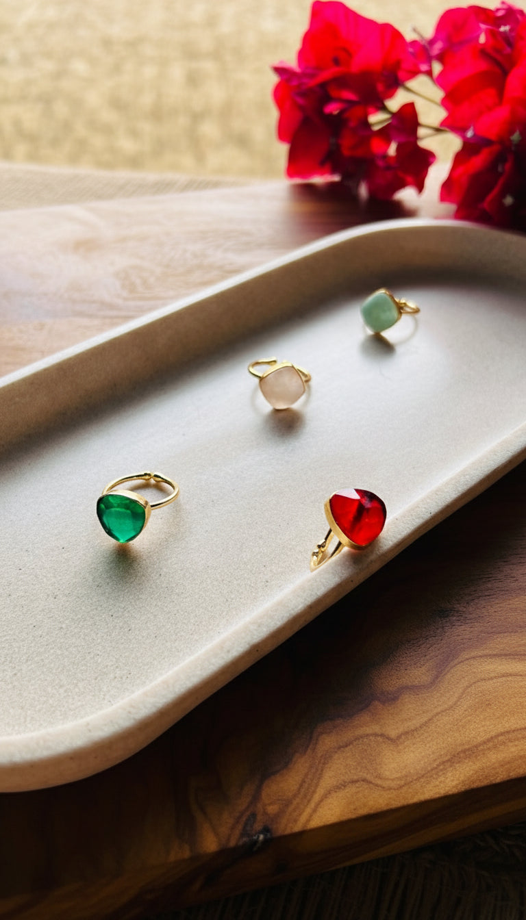 Simple Cute Rings – TOUCHWOOD STORE