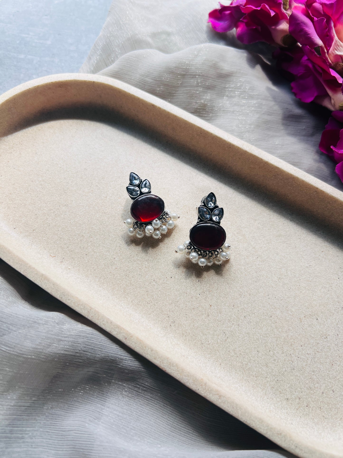 Pearl Bloom Studs