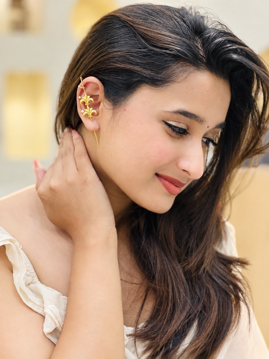 Twin Crown Ear Cuffs (PAIR)