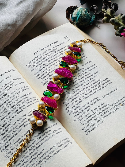 Magenta Grove Choker