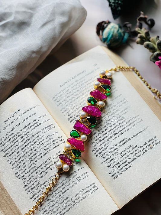 Magenta Grove Choker