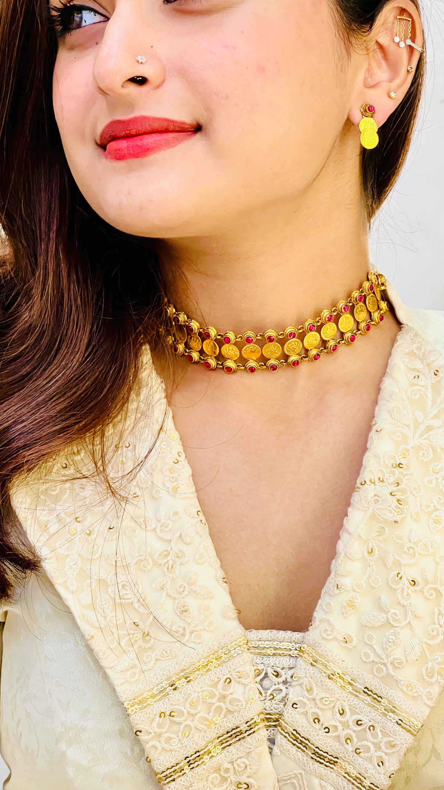 Lakshmi Kasu Maala Choker