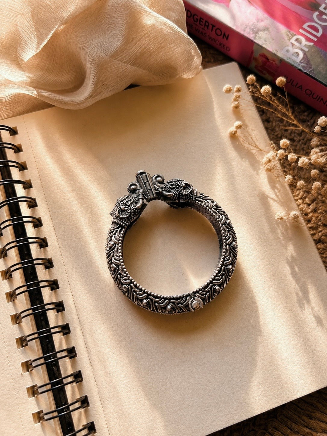 Kosha Antique Silver Bangle