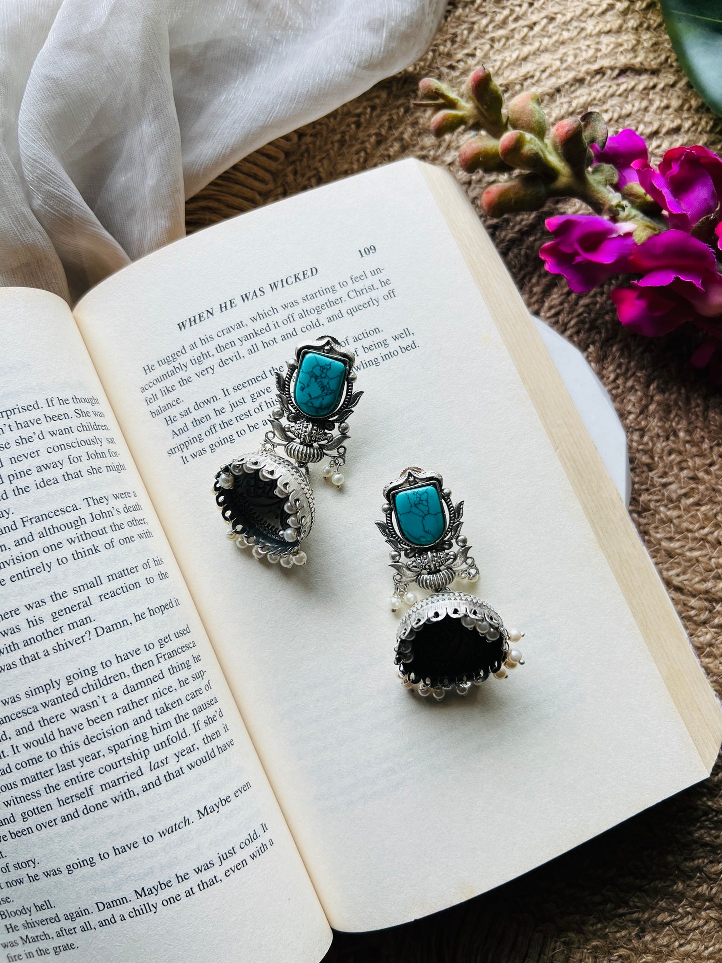 Noor Jhumka - Earrings