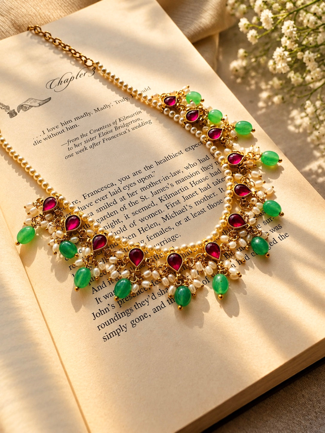 Muthumozhi Necklace Set