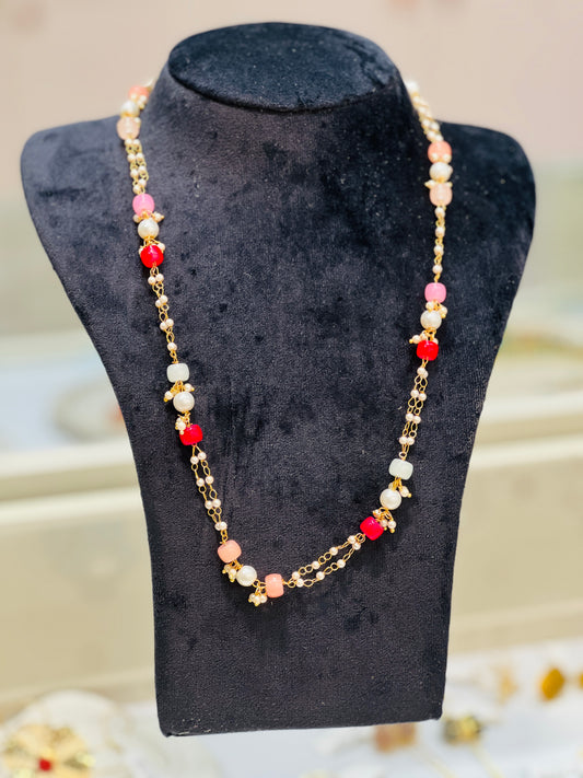 Rosé Whimsy Necklace